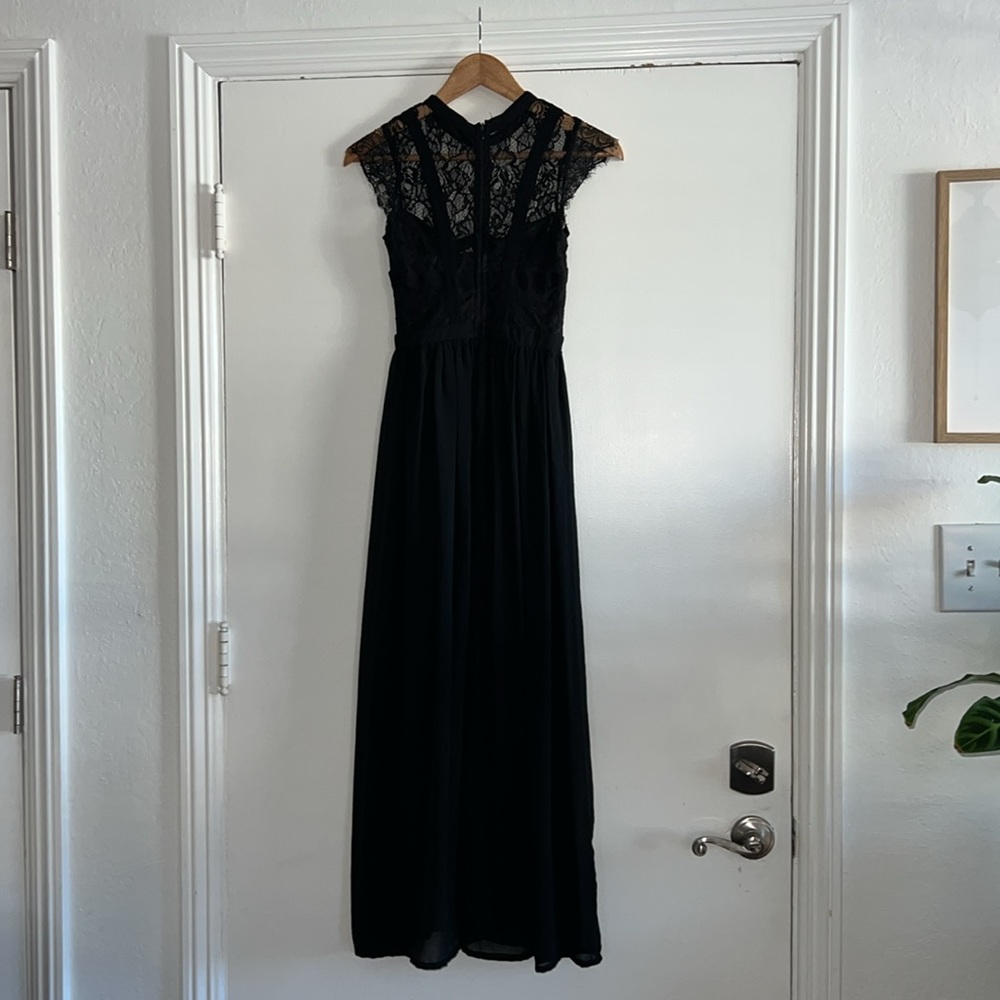 MORNING LAVENDER black dress XS - Picture 4 of 12